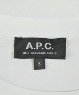A.P.C.（アーペーセー）Tシャツ・カットソー 白 サイズ:S メンズ/2200617515029