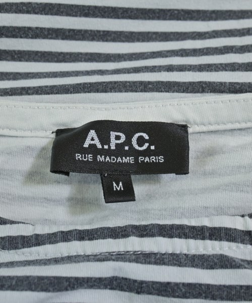 A.P.C.（アーペーセー）Tシャツ・カットソー グレー サイズ:M メンズ/2200618922055