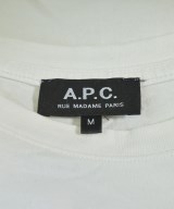 A.P.C.（アーペーセー）Tシャツ・カットソー 白 サイズ:M メンズ/2200618957132