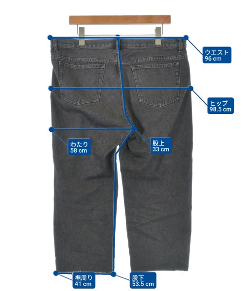 A.P.C.（アーペーセー）デニムパンツ グレー サイズ:36(XXL位) メンズ/2200597214141