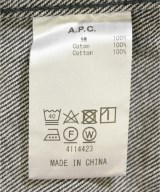 A.P.C.（アーペーセー）デニムジャケット 黒 サイズ:L メンズ/2200619134013