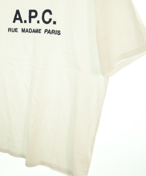 A.P.C.（アーペーセー）Tシャツ・カットソー 白 サイズ:XL メンズ/2200619134037