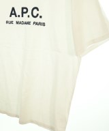 A.P.C.（アーペーセー）Tシャツ・カットソー 白 サイズ:XL メンズ/2200619134037