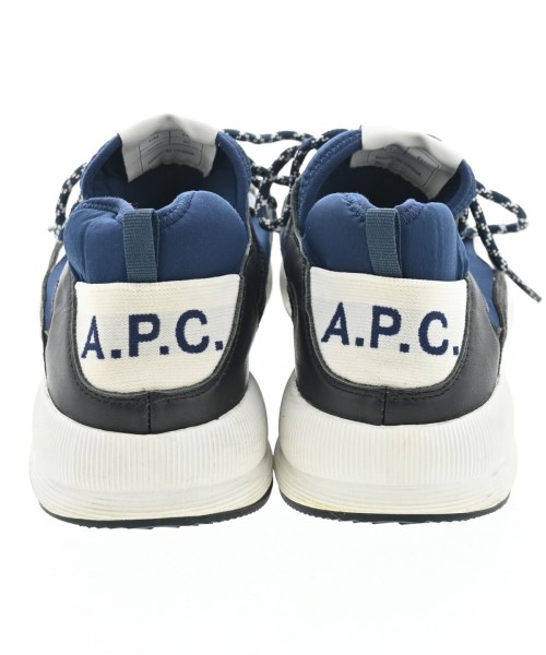 A.P.C.（アーペーセー）スニーカー 紺 サイズ:27.6cm メンズ/2200596894054