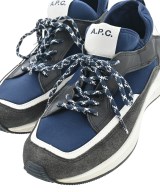A.P.C.（アーペーセー）スニーカー 紺 サイズ:27.6cm メンズ/2200596894054