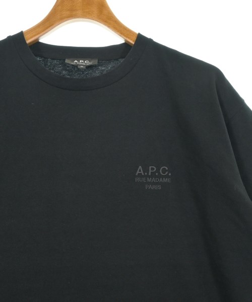 A.P.C.（アーペーセー）Tシャツ・カットソー 黒 サイズ:M メンズ/2200603244032