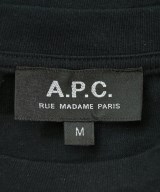 A.P.C.（アーペーセー）Tシャツ・カットソー 黒 サイズ:M メンズ/2200603244032