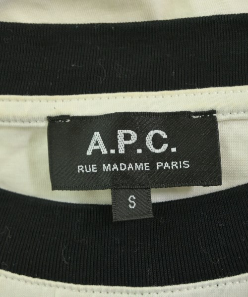 A.P.C.（アーペーセー）Tシャツ・カットソー 白 サイズ:S メンズ/2200604477033