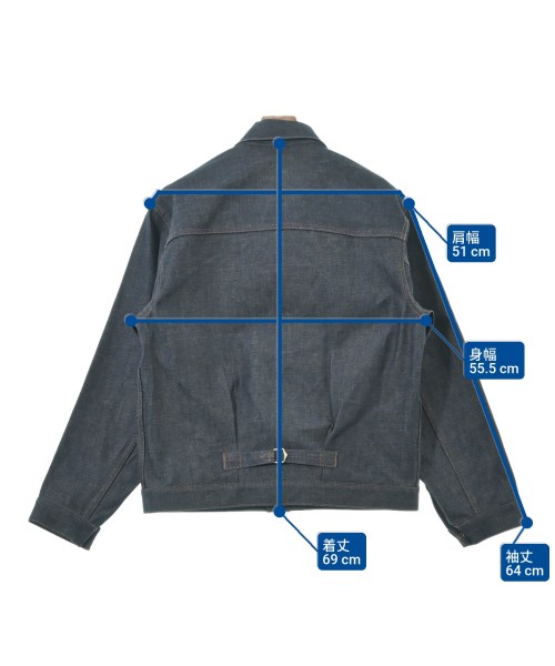 A.P.C.（アーペーセー）デニムジャケット 紺 サイズ:L メンズ/2200608497013