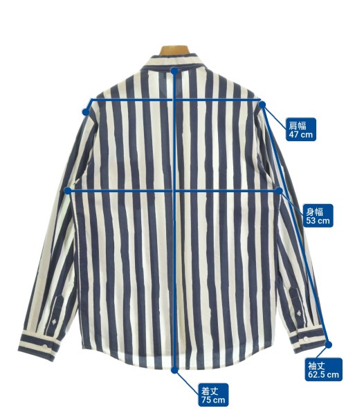 A.P.C.（アーペーセー）カジュアルシャツ 青 サイズ:M メンズ/2200609214091