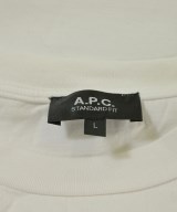 A.P.C.（アーペーセー）Tシャツ・カットソー 白 サイズ:L メンズ/2200606698016