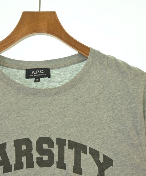 A.P.C.（アーペーセー）Tシャツ・カットソー グレー サイズ:XS メンズ/2200564978083