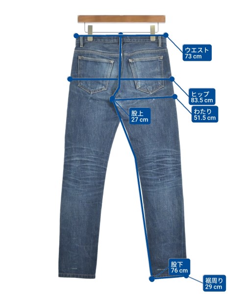 A.P.C.（アーペーセー）デニムパンツ 青 サイズ:28(S位) メンズ/2200561665115