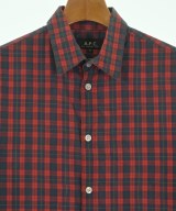 A.P.C.（アーペーセー）カジュアルシャツ 赤 サイズ:XS メンズ/2200561819112