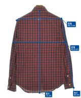 A.P.C.（アーペーセー）カジュアルシャツ 赤 サイズ:XS メンズ/2200561819112