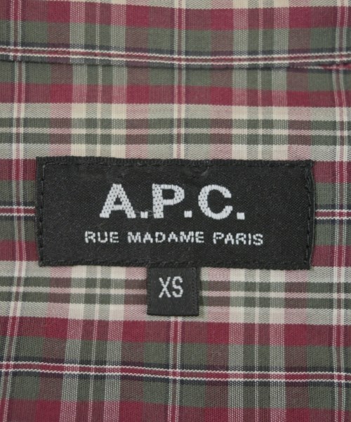 A.P.C.（アーペーセー）カジュアルシャツ グレー サイズ:XS メンズ/2200672815027