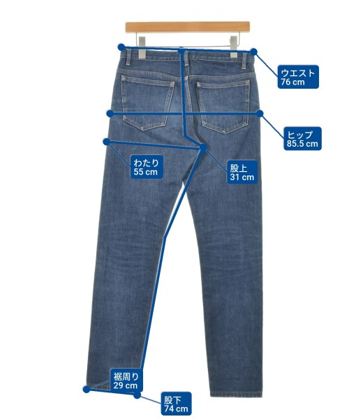 A.P.C.（アーペーセー）デニムパンツ 青 サイズ:29(S位) メンズ/2200668650021