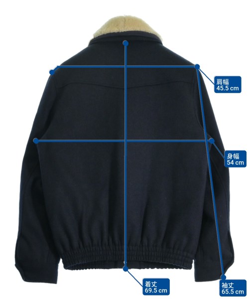 A.P.C.（アーペーセー）ブルゾン 紺 サイズ:S メンズ/2200673833013
