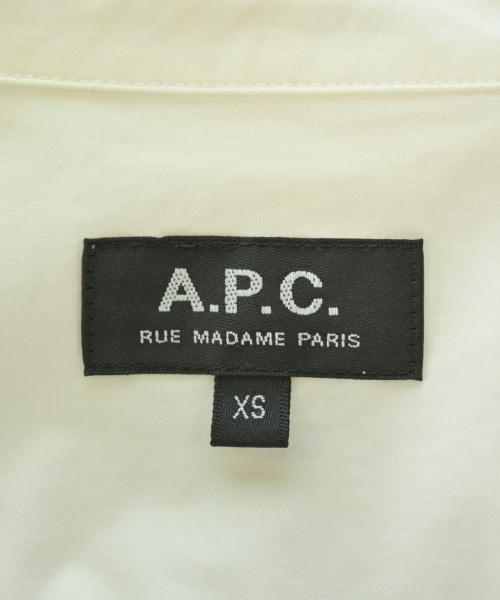 A.P.C.（アーペーセー）カジュアルシャツ 白 サイズ:XS メンズ/2200673833020