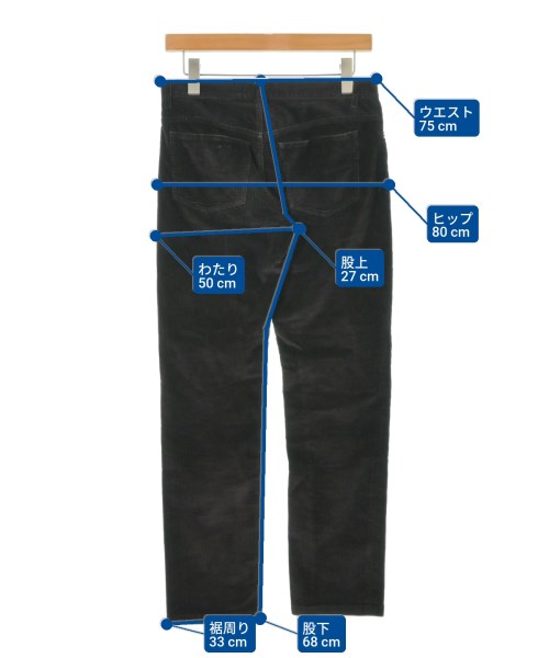 A.P.C.（アーペーセー）その他 黒 サイズ:28(S位) メンズ/2200673833051