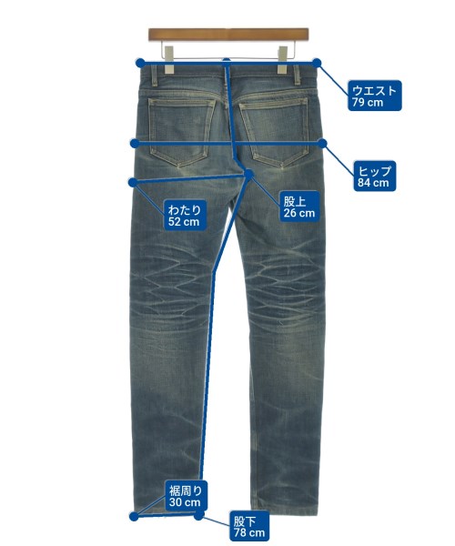 A.P.C.（アーペーセー）デニムパンツ 紺 サイズ:28(S位) メンズ/2200674263055