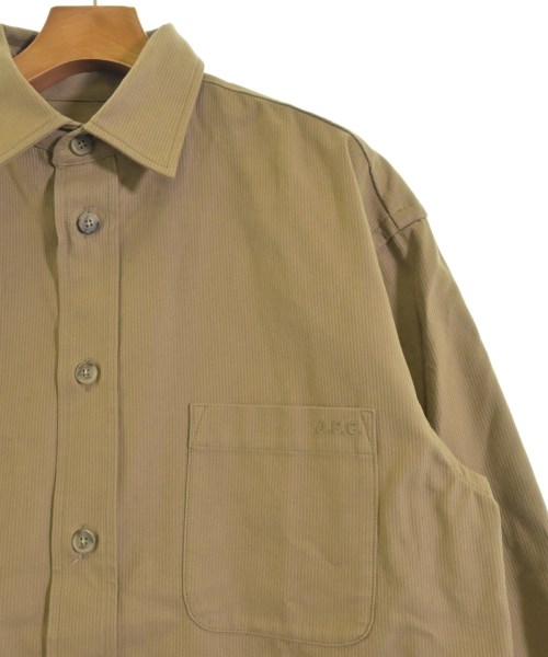 A.P.C.（アーペーセー）カジュアルシャツ ベージュ サイズ:S メンズ/2200671791148