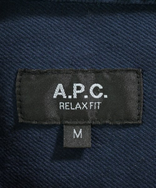 A.P.C.（アーペーセー）カジュアルシャツ 紺 サイズ:M メンズ/2200671791155