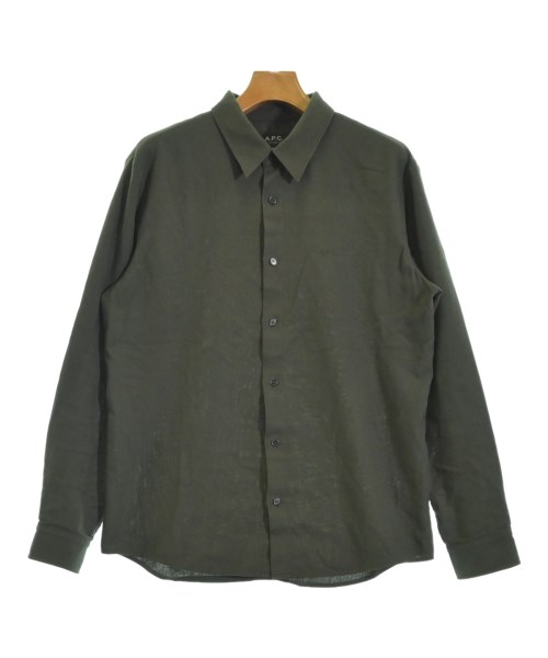 A.P.C.(アーペーセー)カジュアルシャツ カーキ サイズ:M/2200671791193