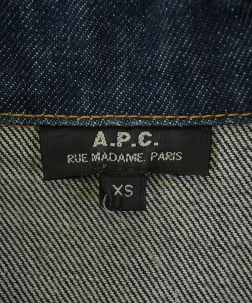 A.P.C.（アーペーセー）デニムジャケット 紺 サイズ:XS メンズ/2200672425028