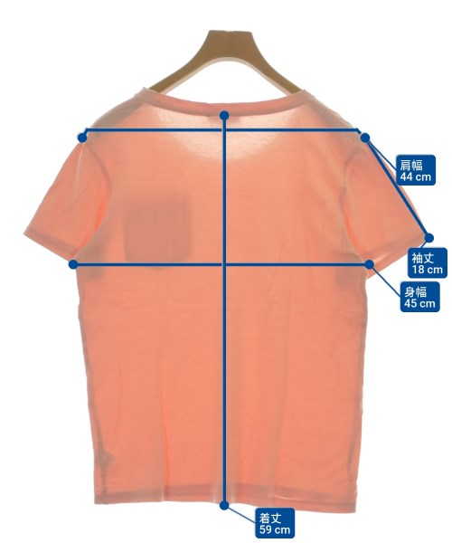 A.P.C.（アーペーセー）Tシャツ・カットソー ピンク サイズ:XS メンズ/2200676476088