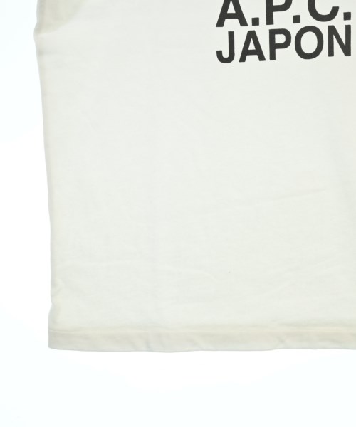 A.P.C.（アーペーセー）Tシャツ・カットソー 白 サイズ:S メンズ/2200677223018