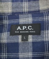 A.P.C.（アーペーセー）カジュアルシャツ グレー サイズ:L メンズ/2200672705694