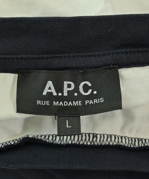 A.P.C.（アーペーセー）Tシャツ・カットソー 白 サイズ:L メンズ/2200676144024