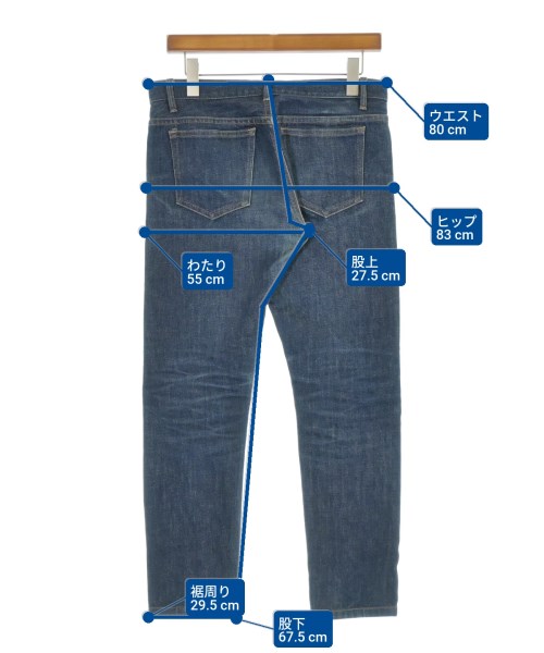 A.P.C.（アーペーセー）デニムパンツ 紺 サイズ:28(S位) メンズ/2200672673047