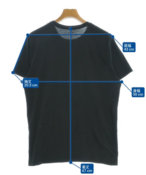A.P.C.（アーペーセー）Tシャツ・カットソー 黒 サイズ:M メンズ/2200677896052