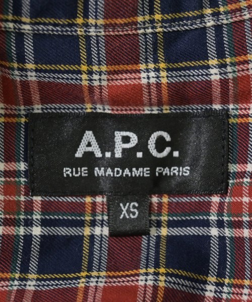 A.P.C.（アーペーセー）カジュアルシャツ 紺 サイズ:XS メンズ/2200676010138