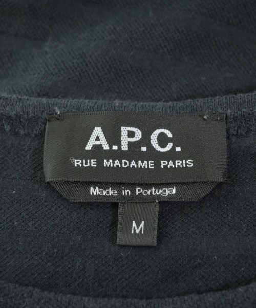 A.P.C.（アーペーセー）Tシャツ・カットソー 黒 サイズ:M メンズ/2200678667033