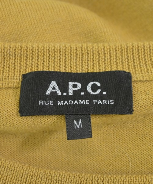 A.P.C.（アーペーセー）ニット・セーター 黄 サイズ:M メンズ/2200678667071