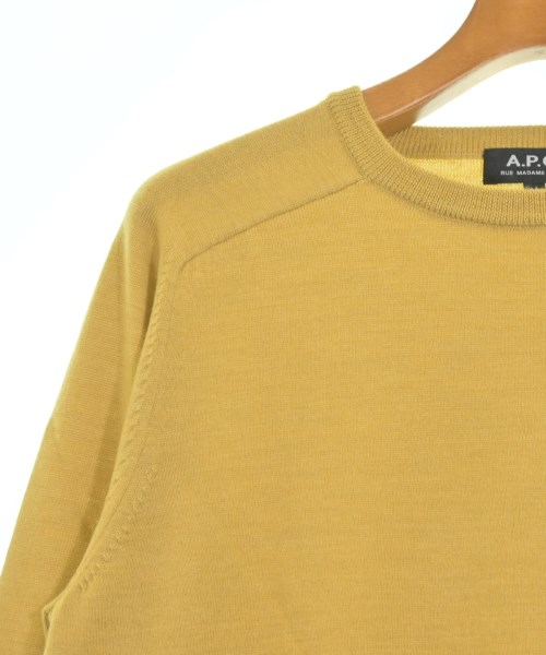 A.P.C.（アーペーセー）ニット・セーター 黄 サイズ:M メンズ/2200678667071