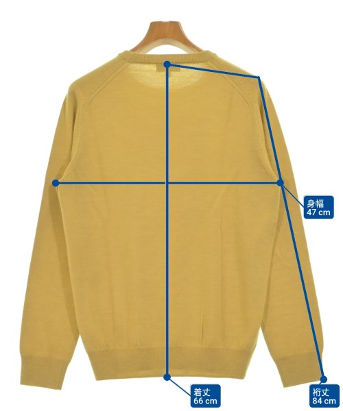 A.P.C.（アーペーセー）ニット・セーター 黄 サイズ:M メンズ/2200678667071