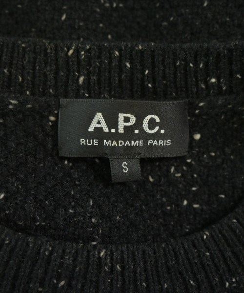 A.P.C.（アーペーセー）ニット・セーター 黒 サイズ:S メンズ/2200679187035