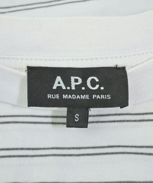A.P.C.（アーペーセー）Tシャツ・カットソー 白 サイズ:S メンズ/2200679718017