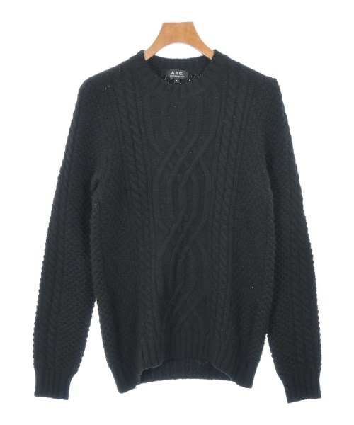 A.P.C.(アーペーセー)ニット・セーター 黒 サイズ:S/2200680426017