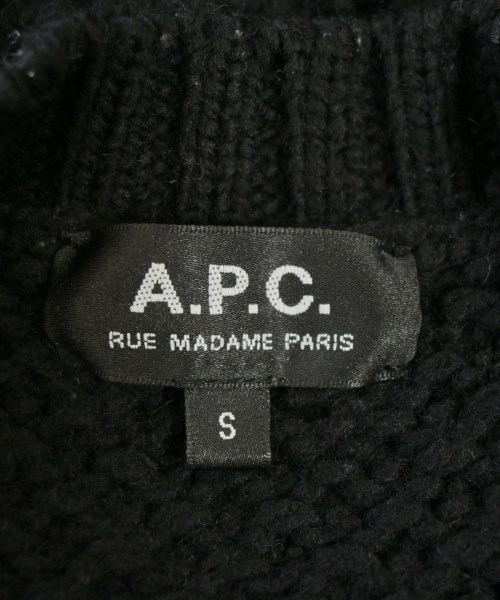 A.P.C.（アーペーセー）ニット・セーター 黒 サイズ:S メンズ/2200680426017
