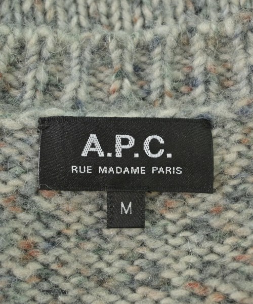 A.P.C.（アーペーセー）ニット・セーター グレー サイズ:M メンズ/2200680547057