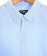 A.P.C.（アーペーセー）カジュアルシャツ 青 サイズ:XL メンズ/2200680714046