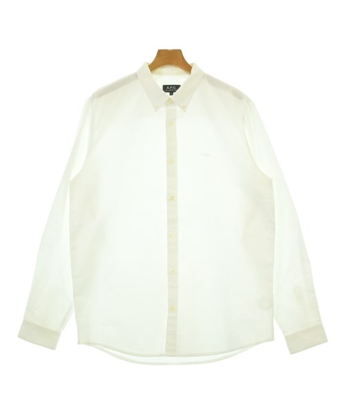 A.P.C.（アーペーセー）カジュアルシャツ 白 サイズ:XL メンズ/2200680714053