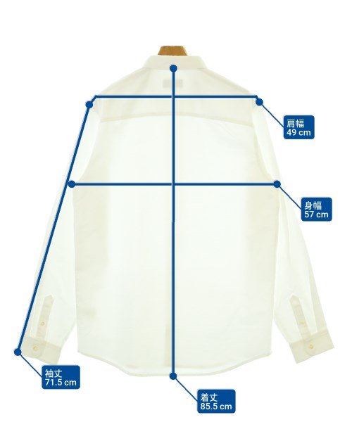 A.P.C.（アーペーセー）カジュアルシャツ 白 サイズ:XL メンズ/2200680714053