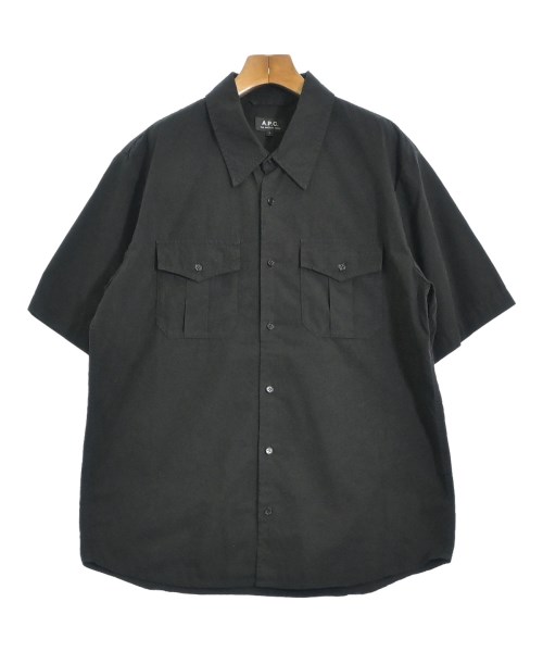 A.P.C.(アーペーセー)カジュアルシャツ 黒 サイズ:L/2200680714060