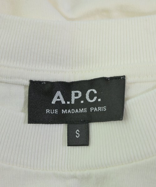 A.P.C.（アーペーセー）Tシャツ・カットソー 白 サイズ:S メンズ/2200681178014
